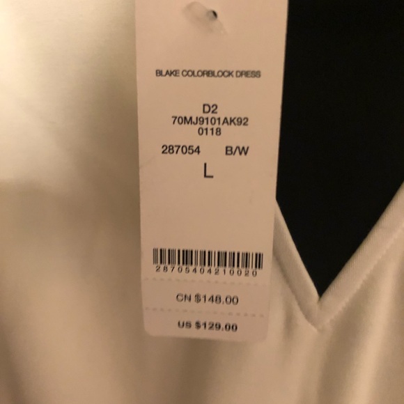 NWT Sexy Asymmetrical Bebe Dress - Picture 3 of 3